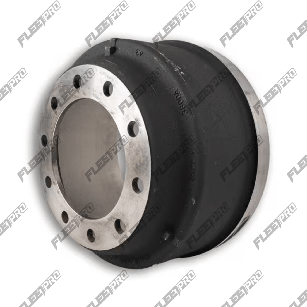 [3600AX-Silver] Brake Drum 3600AX 16.5x7in Silver, Drive/Trailer Axle