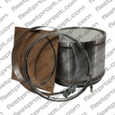 DPF Filter Kit, Detroit GHG21, with Clamps & Gaskets