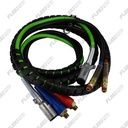 3-in-1 Air & Electrical Line 15ft Premium