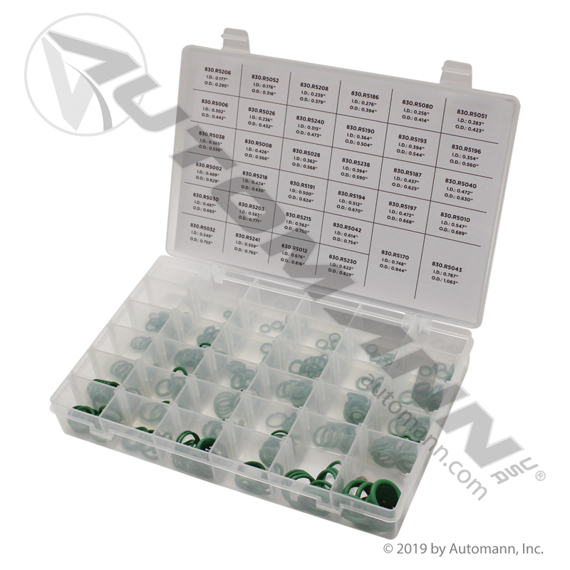 A/C O-Ring Kit HNBR 350pc Assortment