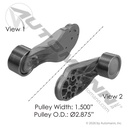 Belt Idler Pulley Assembly Volvo VNL (20521447)