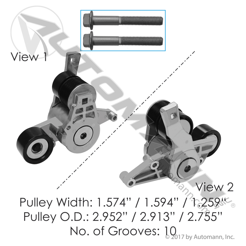 [816.49603] Continental Elite Tensioner Assembly Detroit DD13/DD15/DD16