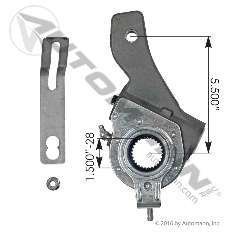 [135.S2835] Automatic Slack Adjuster Haldex Self-Setting 1-1/2in-28 x 5.5in