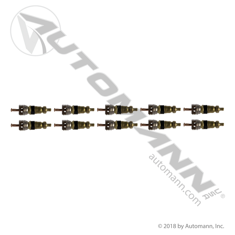 [830.52407-10] A/C Valve Core Schrader 1/4in 10pk