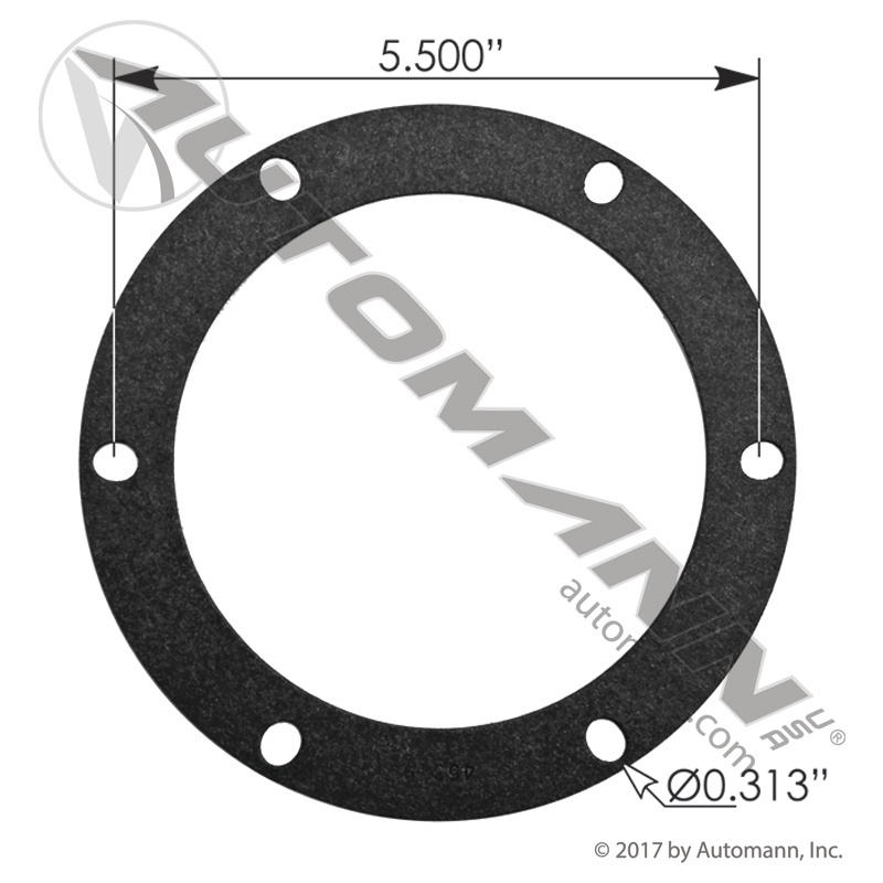 [180.CR453795-8] Hub Cap Gasket 6-Bolt 5-1/2in BC, 8-Pack