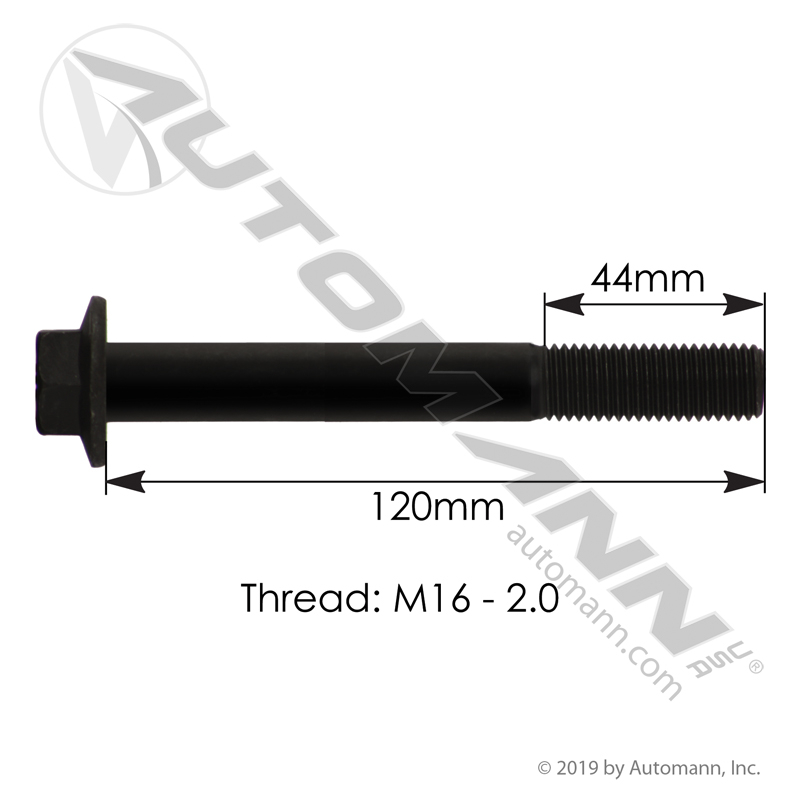 Flange Bolt M16-2.0 x 120mm