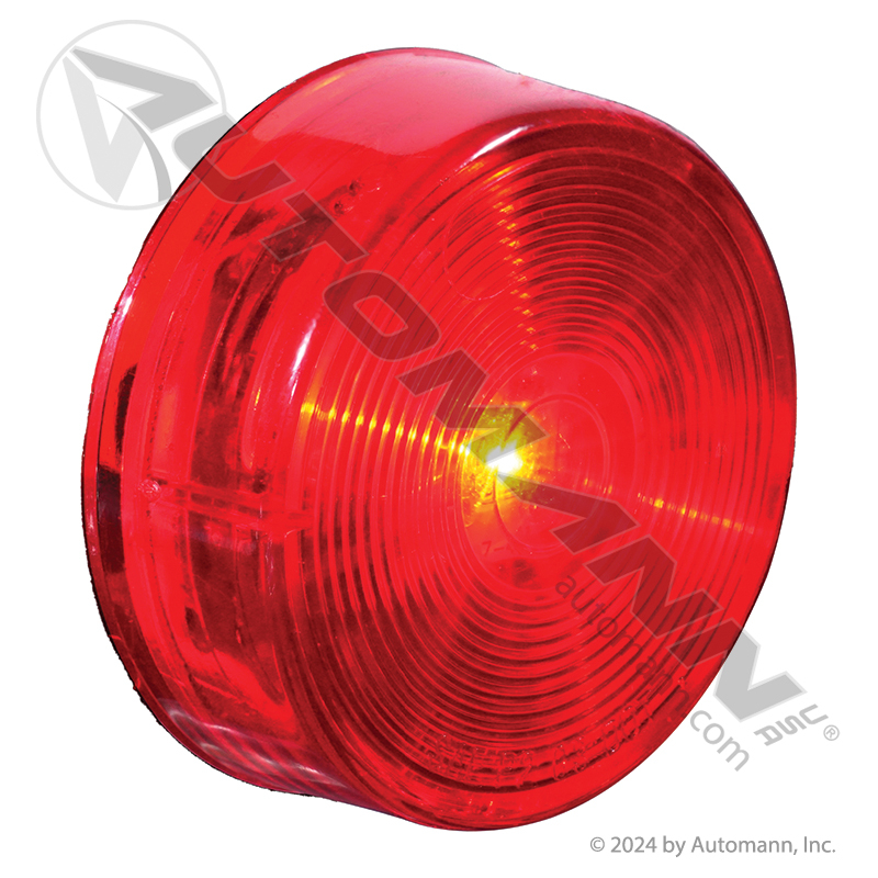 [571.LD10R1-1] Marker Light LED 2-1/2in Round Red 1-Diode
