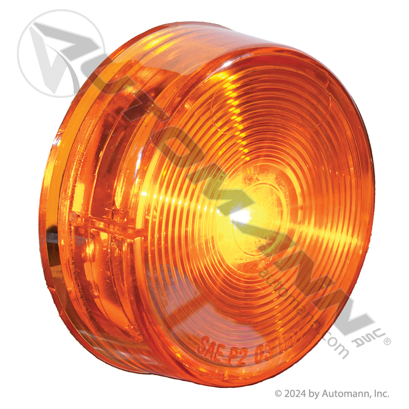 [571.LD10A1-1] Marker Light LED 2-1/2in Round Amber 1-Diode