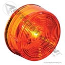 Marker Light LED 2in Round Amber 1-Diode