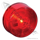 Marker Light LED 2in Round Red 1-Diode