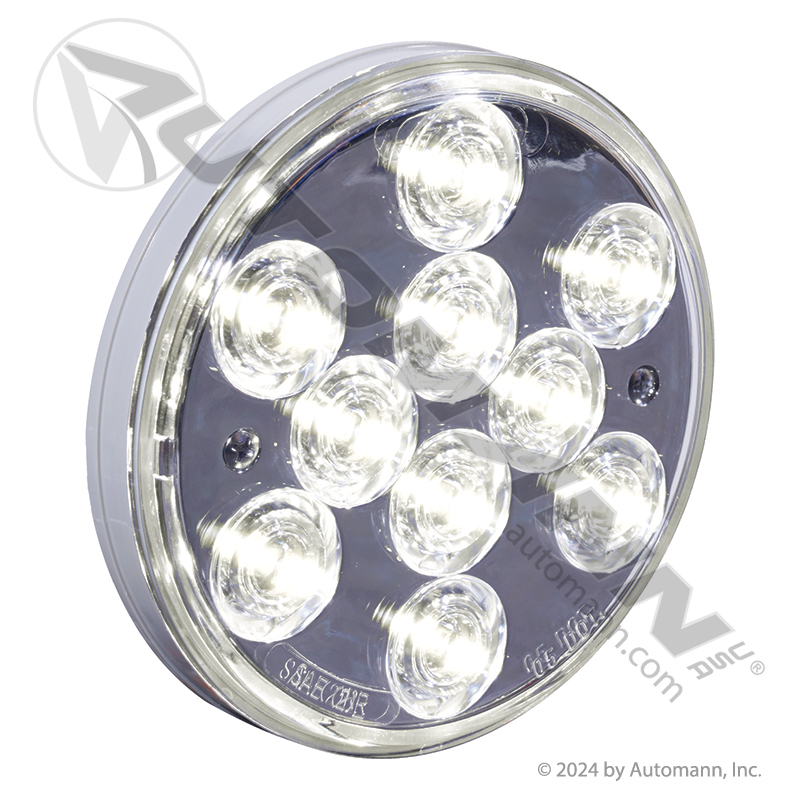[571.LD40W10-1] Back-Up Light LED 4in Round 10-Diode with Reflector