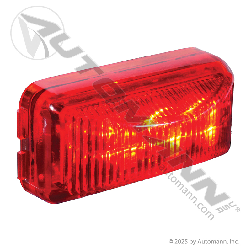 [571.LD15R6] Marker Light LED 1 x 2-1/2in Red 6-Diode
