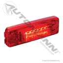 Marker Light LED 1 x 4in Red 12-Diode
