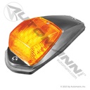 Cab Marker Light LED Amber Kenworth/Peterbilt, Chrome Housing