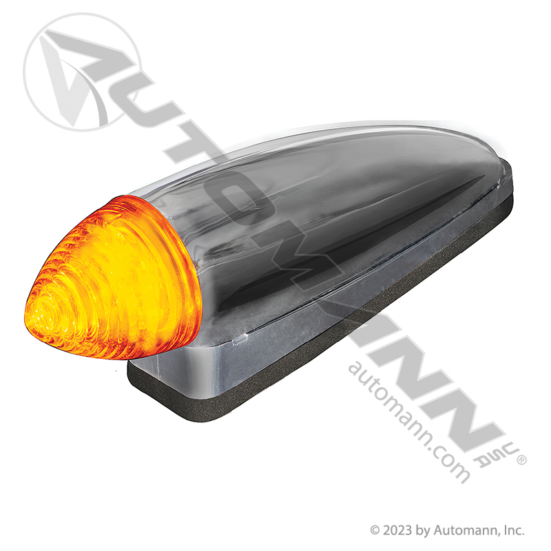 [571.LD328A8] Cab Marker Light Bullet LED Amber 10in 8-Diode, 6in C-to-C