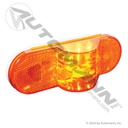 Turn Signal LED 6in Oval Midship Amber 8-Diode