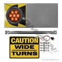 Wide-Angle Turn Signal LED Amber (Peterson 818WTA)