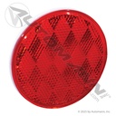 Reflector 3in Round Red Quick-Mount