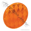 Reflector 3in Round Amber Quick-Mount