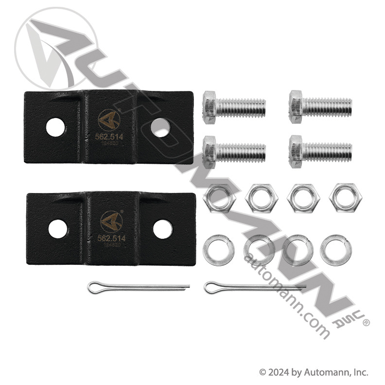 [562.514] Bar Hanger Mount Kit 5/8in, Wide Mount, 2-7/8in Centers