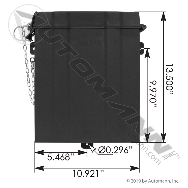 [573.1016] Record Box / Document Holder, Weather-Resistant