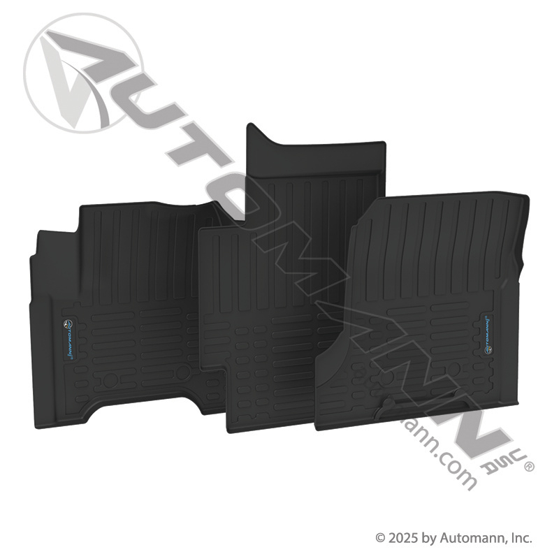 [562.FM96104MS] Floor Mat Set Molded, Volvo VNR/VNL/VNX 2018-2024, VHD
