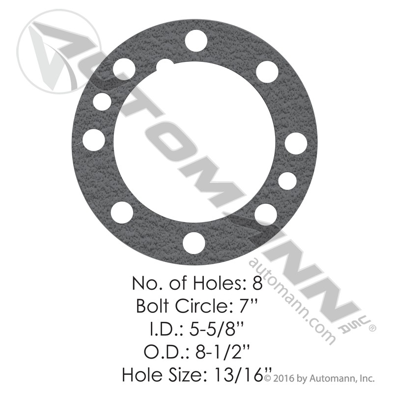 [180.10610] Drive Flange Gasket Freightliner (Eaton 6823)