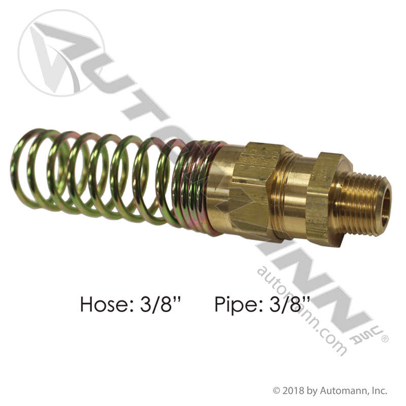 [177.16936C] Hose Coupling w/Spring 3/8 x 3/8 in. NPT