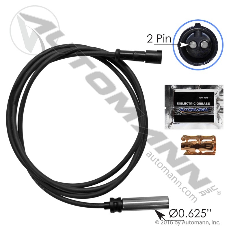 [577.A1027197] ABS Sensor Kit Straight Head 76in Cable (Haldex AL1027197)