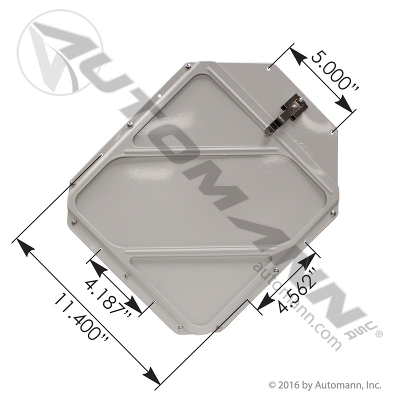[573.1004] Placard Holder, Aluminum, Angle Cut (GT1101A)