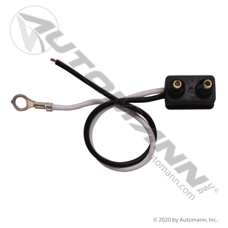 [571.PT117] Pigtail, 2-Wire, Right-Angle PL-10, 6" Leads (67001)