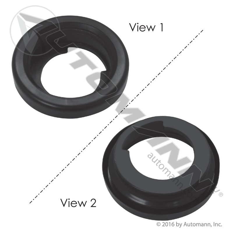 [571.GR30] Light Grommet, Vinyl, 2" Round Sealed (30728)