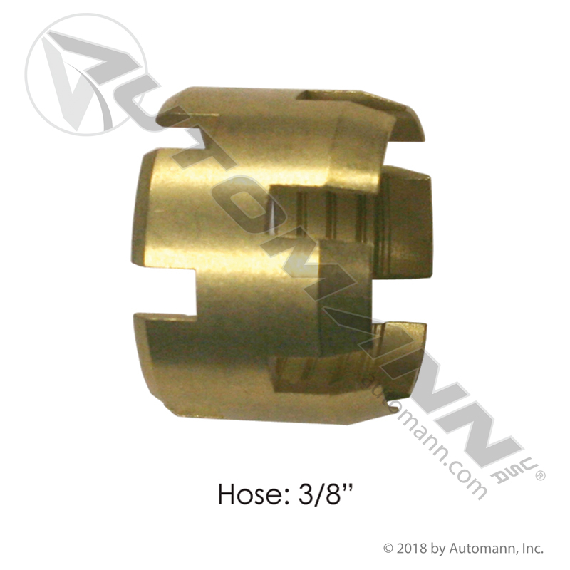 [177.16966] Castellated Sleeve 3/8" for Air Brake Hose (E8602)