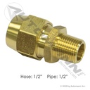 Air Brake Hose Coupling 1/2" ID x 1/2" NPT (E8594)