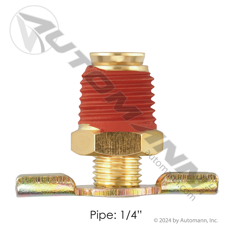 [177.40204] Drain Valve, External Seat 1/4" NPT (240-B)