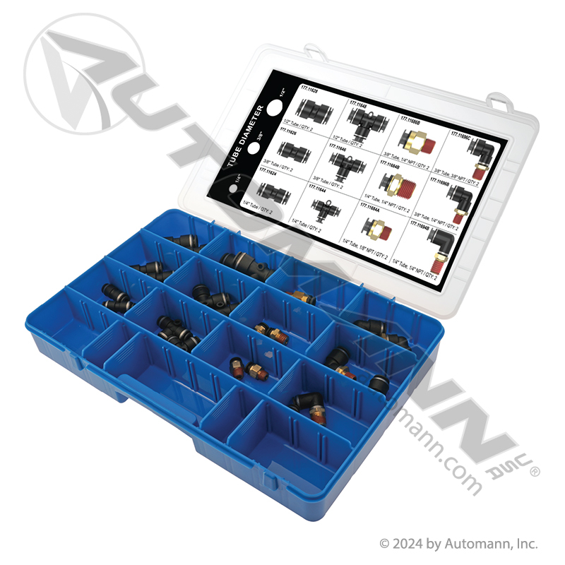 [177.1101KT] Composite DOT PLC Fitting Assortment Kit