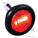 Marker Light LED Dual Function Red 3/4" Round, 3-Wire (36203R)