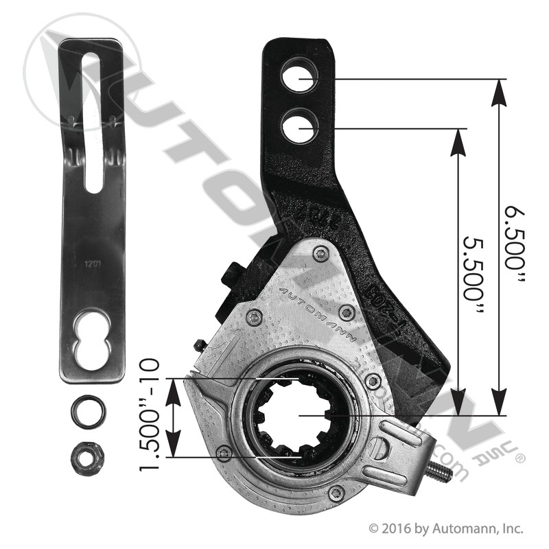 [135.1031] Haldex-Type Automatic Slack Adjuster 5.5-6.5" Arm (40010121)