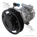 Everco A/C Compressor Sanden SD7H15, 8-Groove 180mm Clutch, Volvo VNL