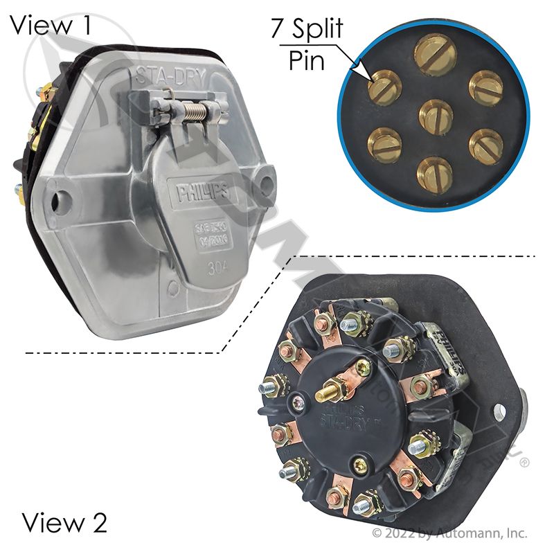 Socketbreaker 7-Way 30A Breaker Die-Cast
