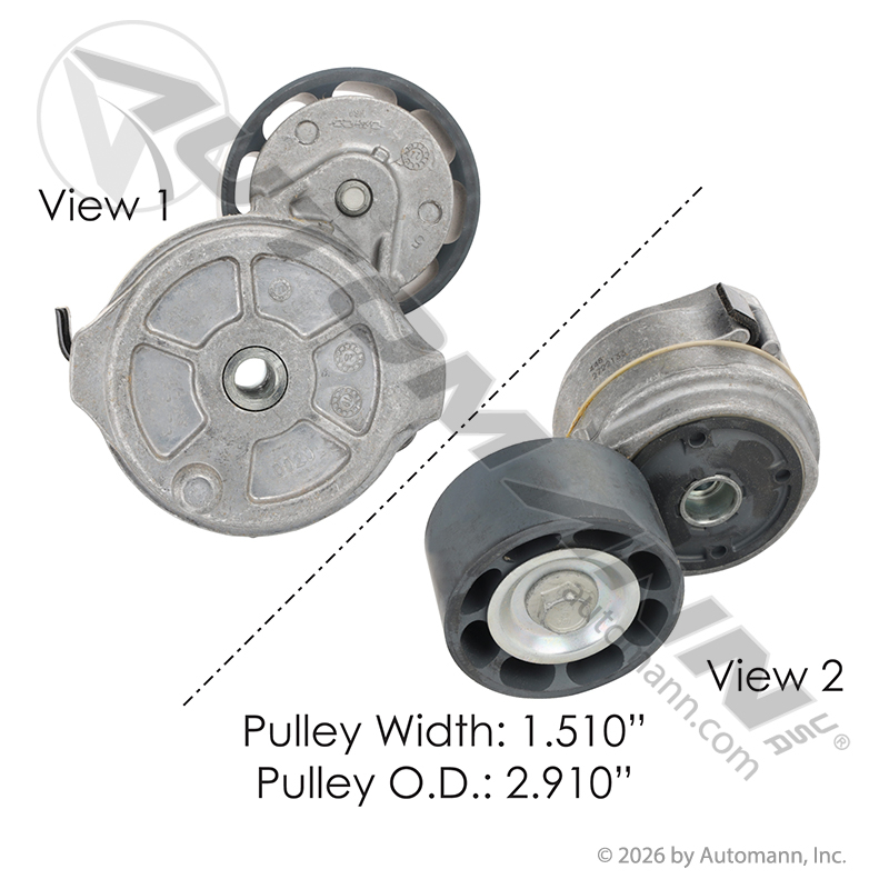 Dayco HD Tensioner 89448, 74 mm Pulley x 38.3 mm Wide