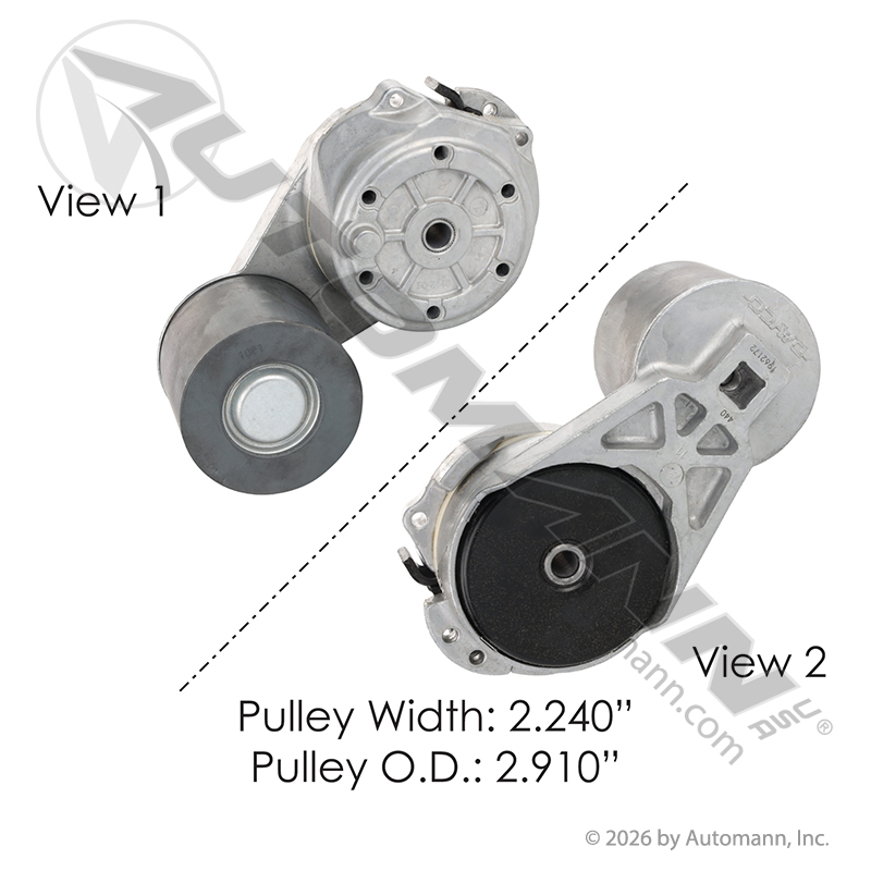 Dayco HD Tensioner 89440, 74 mm Pulley x 57 mm Wide