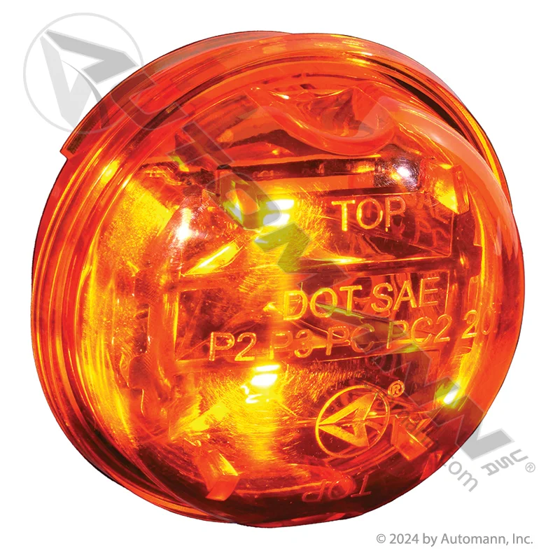 Marker LED 2 In. PC Amber